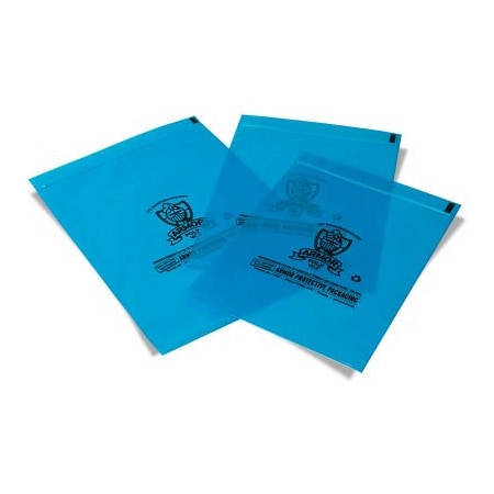Armor Protective Packaging Armor Poly VCI Reclosable Zip Bags, 12"W x 15"L, 4 Mil, 500/Pack PVCIBAG4MB1215ZIP